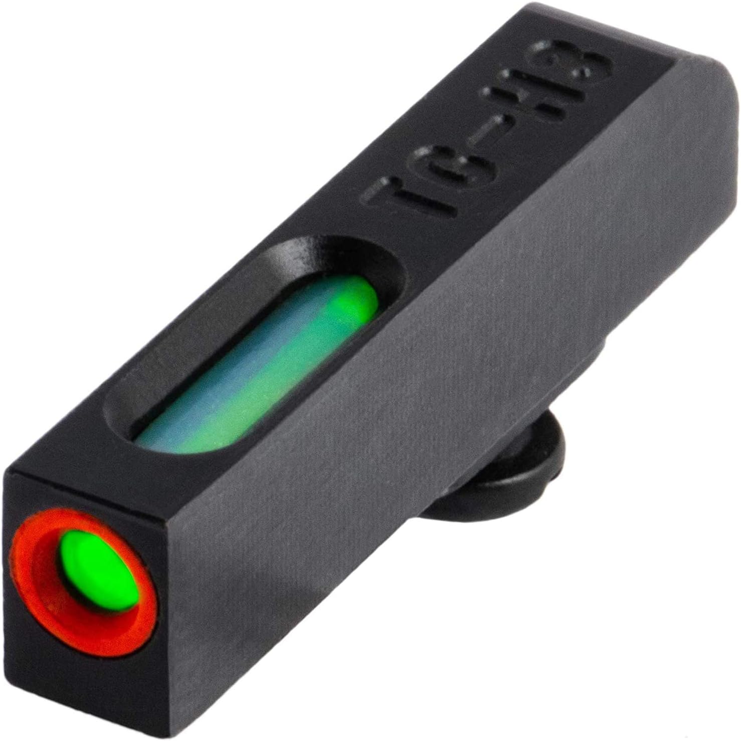 Truglo TFX PRO Handgun Sight, Glowing Shock Proof Tritium and Fiber Optic Night Sight for Handguns, Compact, Durable, and Snag Free Sight