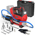 Ecarke Cordless Grease Gun Compatible with Milwaukee 18V Battery (Bare Tool), 3‑Speed Adjustable Flow, 12,000 PSI Max, 39' Hose, Works with Bulk & Cartridge Grease, for Farm/Truck/Construction