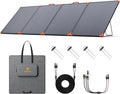 ZOUPW 350W Portable Solar Panel, N-Type 16BB 25% High Efficiency Foldable Solar Charger for Jackery/EcoFlow Delta/Anker Solix C1000/Bluetti,IP68 Waterproof OffGrid Power for RV Camping Power Backup