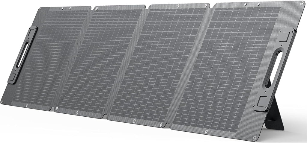 Dabbsson 210Watt Portable Solar Panel for Power Station, Foldable Charger, Adjustable Kickstand, High-Efficiency Monocrystalline PV Module, Waterproof IP67 for Outdoor Camping, RV, Blackout