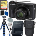 Canon PowerShot G7 X Mark III Digital Camera (Black #3637C001) with Basic Starter Bundle (Renewed)
