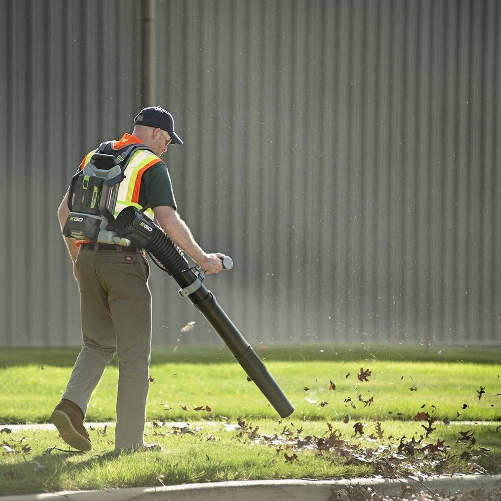 EGO POWER+ Backpack Leaf Blower, Cordless Electric 600 CFM, Includes 56V 7.5Ah Battery and Charger - LB6003