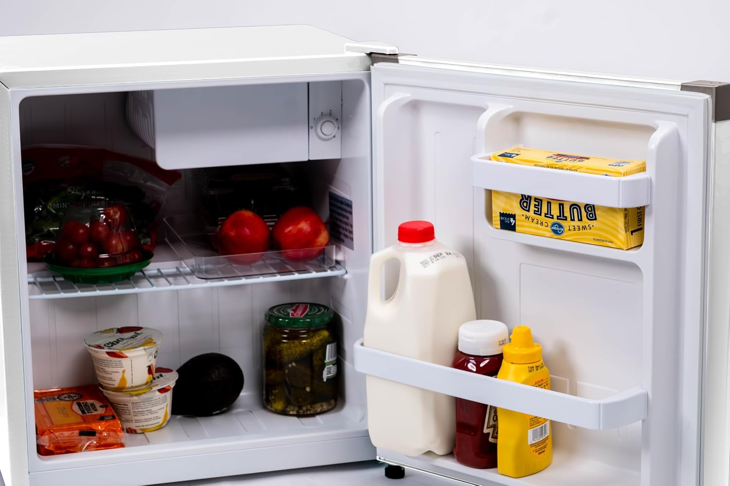 Frigidaire 1.6 cu ft Compact Mini Fridge, Perfect for Home or Office, Contemporary Series, White