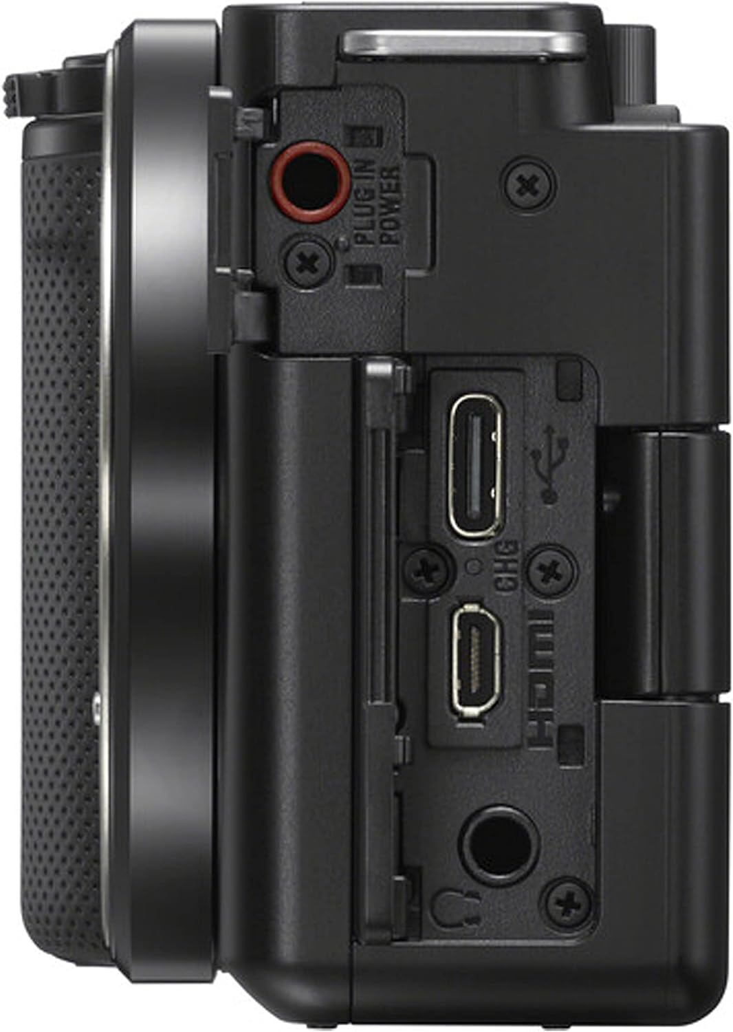 Sony ZV-E10 + 16-50mm Lens, LED Light, Microphone, 128GB Extrem Speed, U-Grip, Filters, Tripod, Case, Software, & More – Pro Video Bundle (38pc)