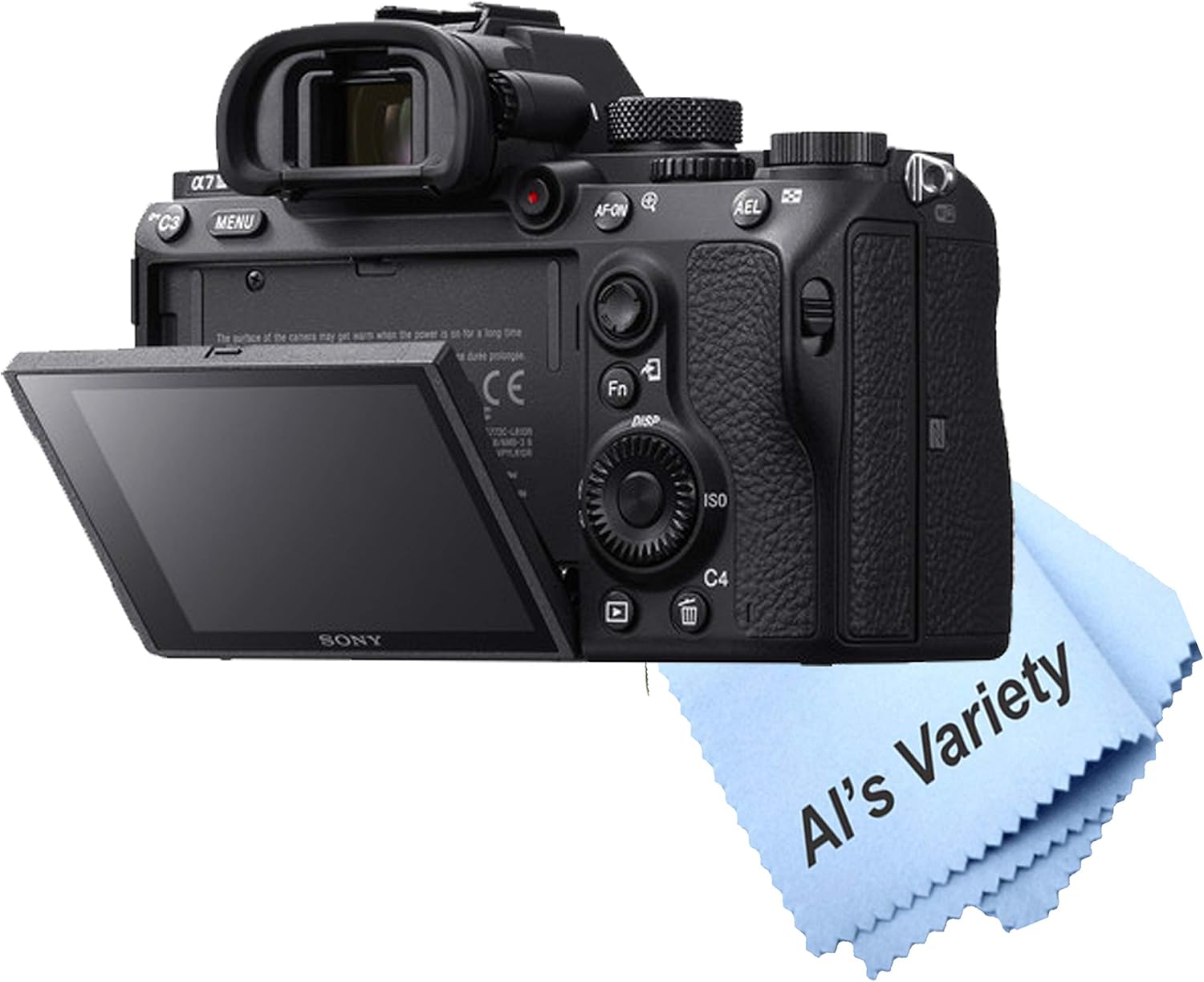 Sony a7 III Mirrorless Camera with 28-70mm Zoom Lens + 2pcs 64GB Memory + Case+ Tripod + Steady Grip Pod + Filters + Macro + 2X Lens + 2X Batteries + Accessory Bundle (Renewed)