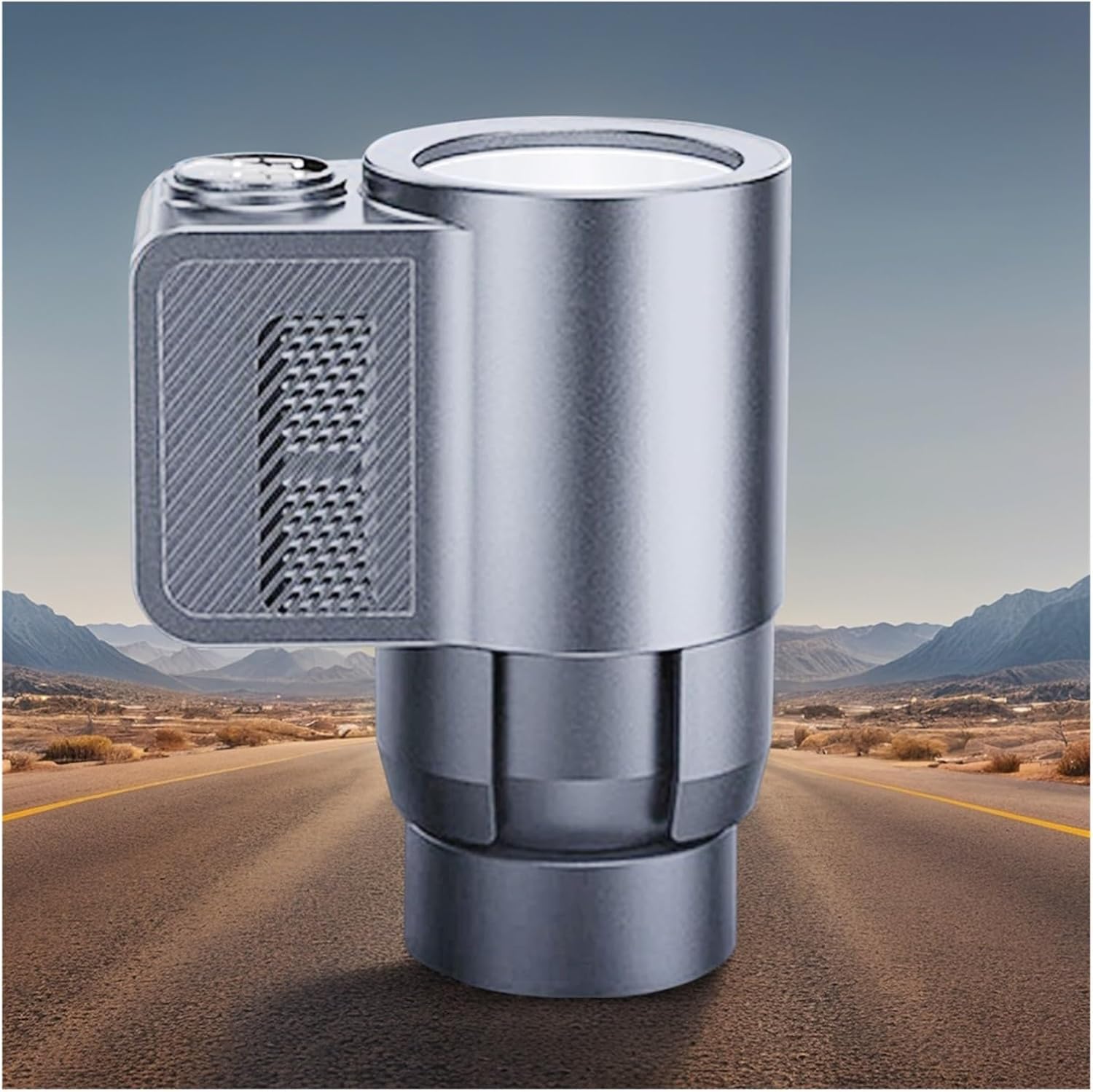 Car Cooling Cup Fit for Smart 2 in 1 Car Heating Cooling Cup Coffee Miik Drinks Electric Beverage Warmer Cooler Holder Travel Car Refrigerator(Heater)