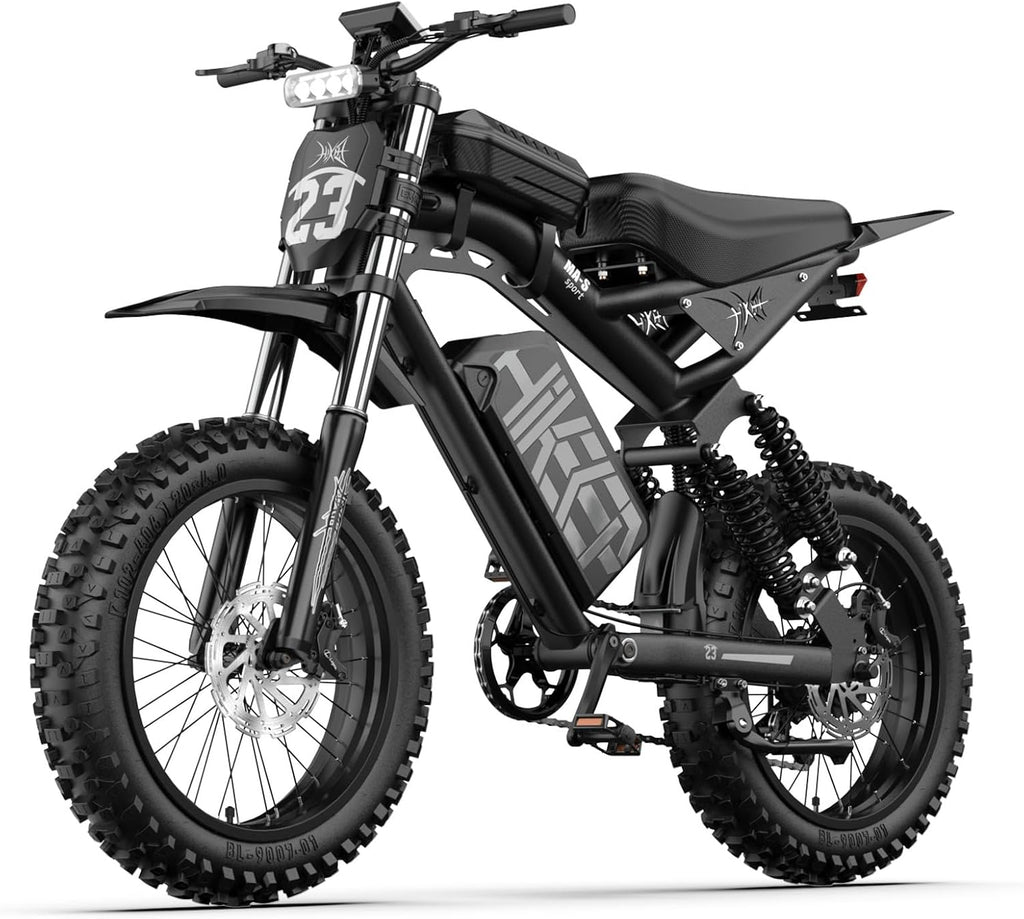 Electric Bike for Adults, 1500W-4000W Peak Fat Tire Ebike, UL2849 Certified Full Suspension All Terrain E-Bike, Removable Battery Off-Road & Commuter Electric Bicycle