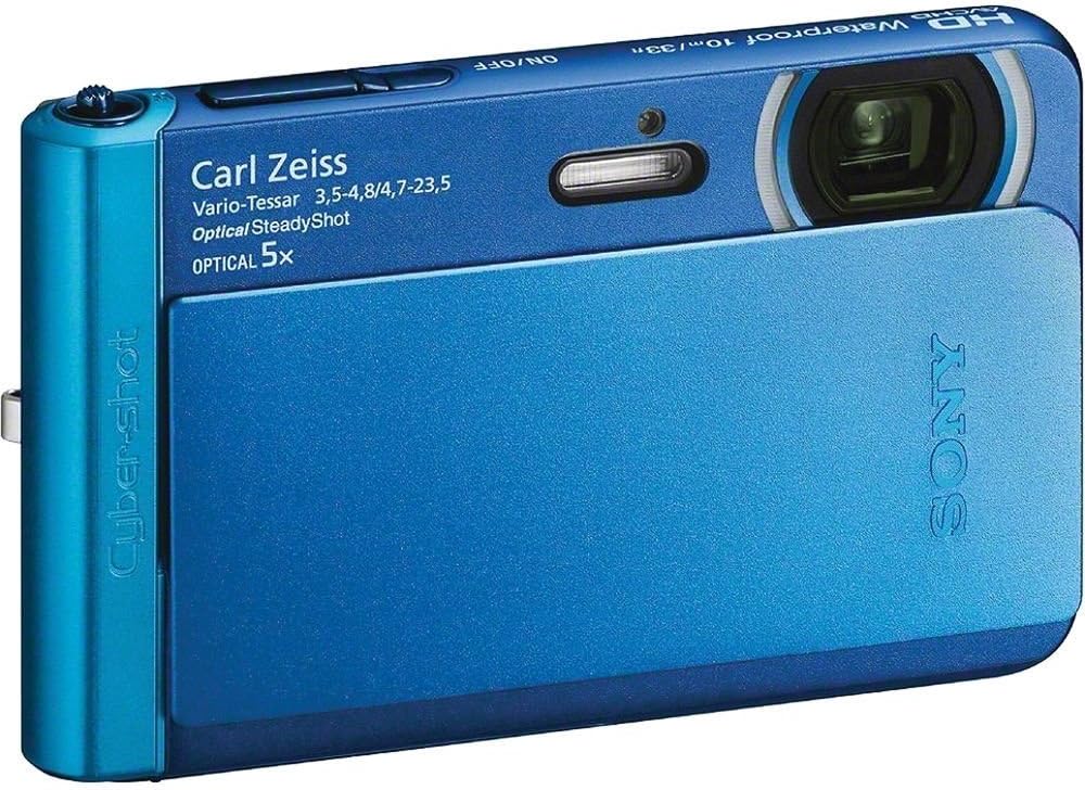 Sony Cyber-Shot Waterproof Digital Camera TX30 1080/60i 18.2MP DSCTX30/L - Blue