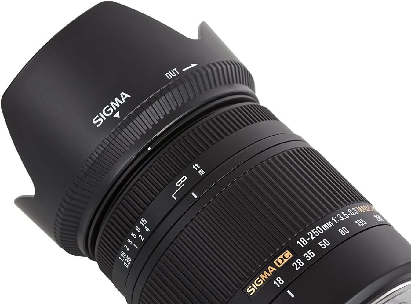 Sigma 883101 18-250mm f3.5-6.3 DC Macro OS Hyper Sonic Motor (Black)