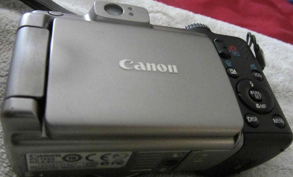 Canon PowerShot A650IS 12.1MP Digital Camera with 6x Optical Image Stabilized Zoom