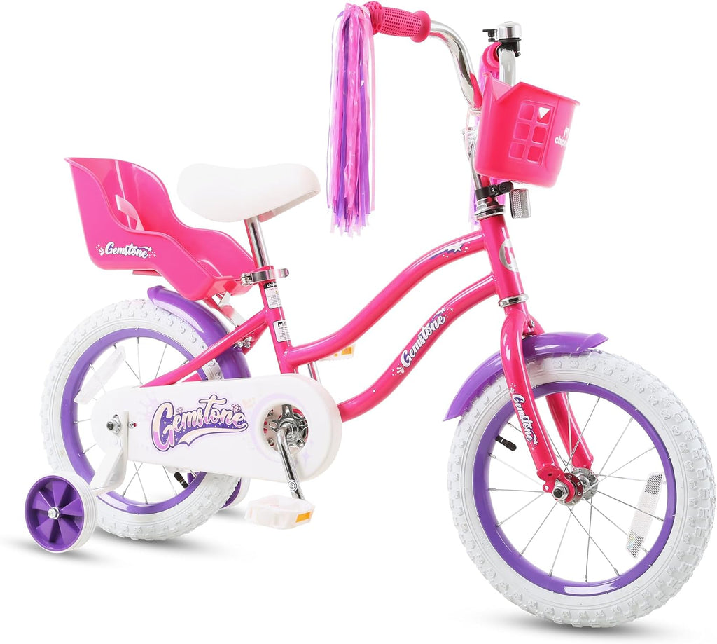 Chipmunk Kids Bike 12 14 16 18 Inch Bicycle with Training Wheels Beginners Boys Girls Ages 3-10 Years Multiple Colors