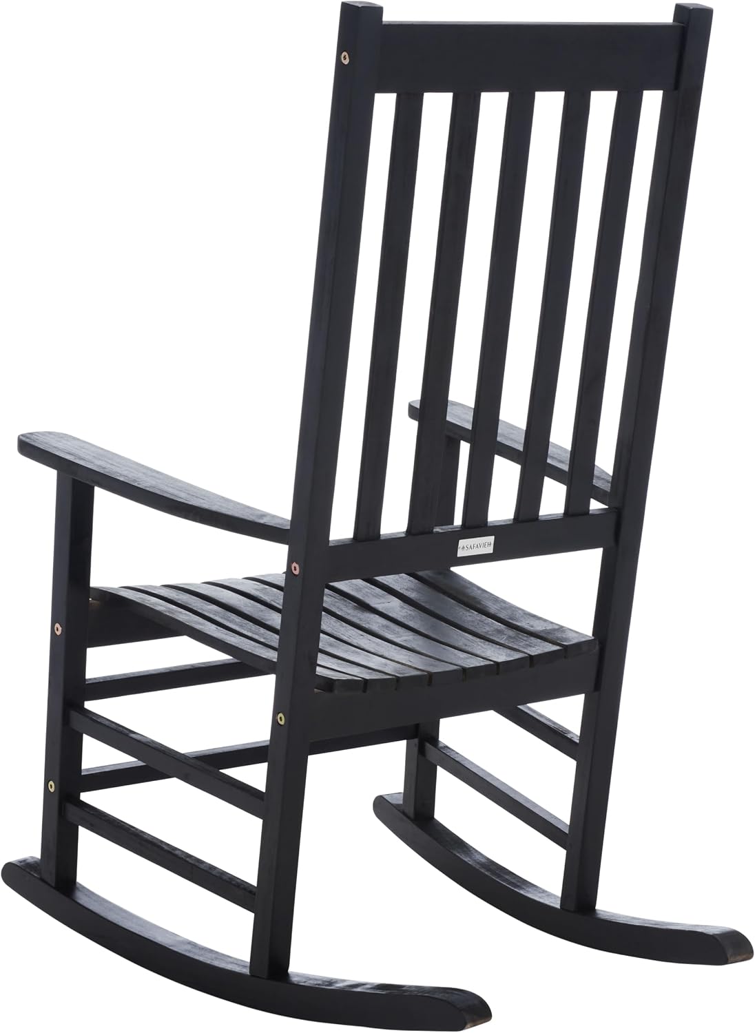 SAFAVIEH Outdoor Collection PAT7002 Chair, Black