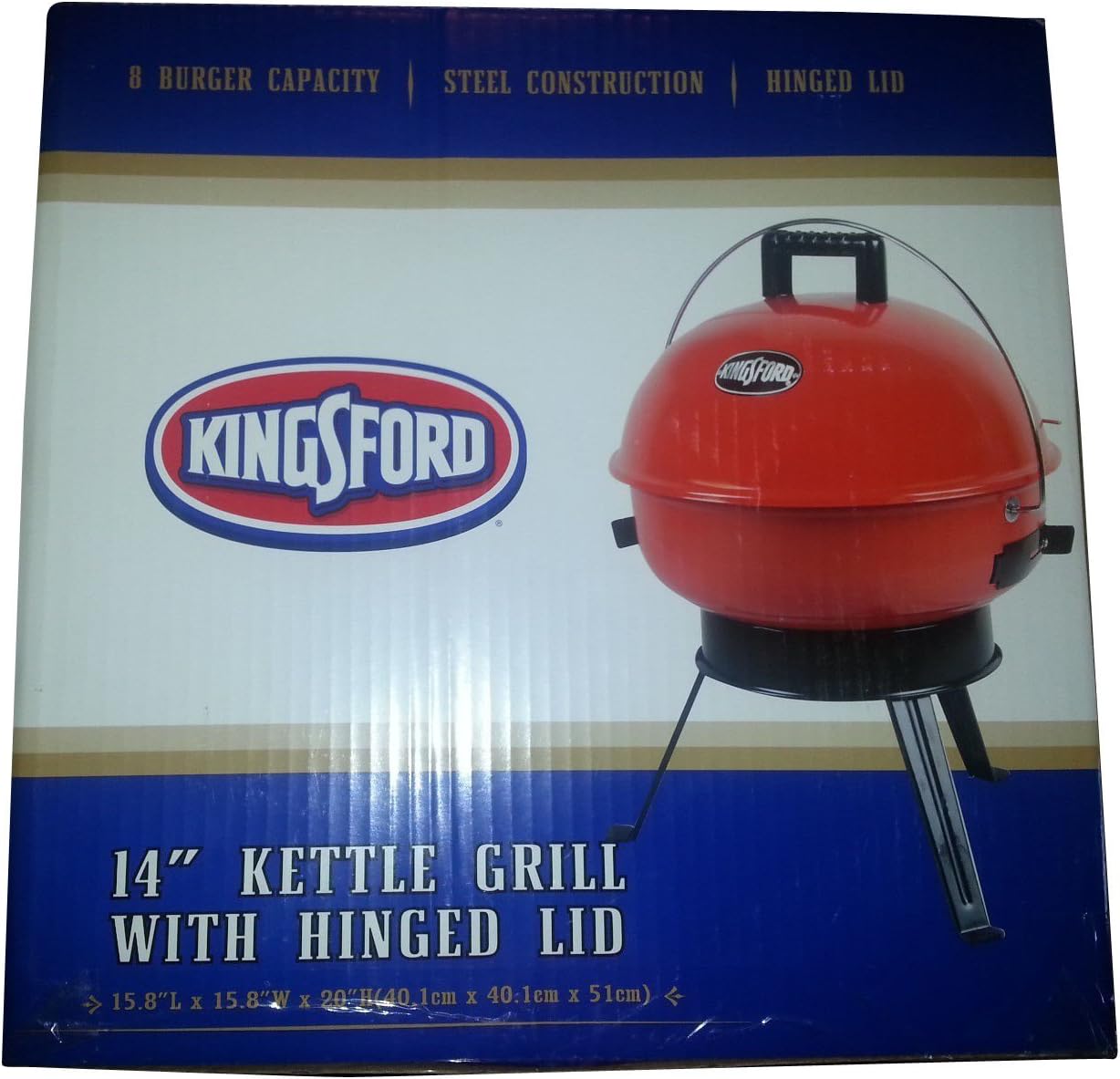 Kingsford 14' Kettle Charcoal Grill with Hinge