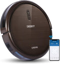 ECOVACS DEEBOT N79S Robotic Vacuum Cleaner with Max Power Suction, Upto 110 Min Runtime, Hard Floors and Carpets, Works with Alexa, App Controls, Self-Charging, Quiet