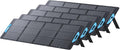 Anker SOLIX PS200 Solar Panel ×5 with Adjustable Kickstand, 5× 200W Foldable Portable Solar Charger, IP67 Waterproof, 23% Higher Energy Conversion Efficiency, for Camping, RVs, and Blackouts（Renewed）