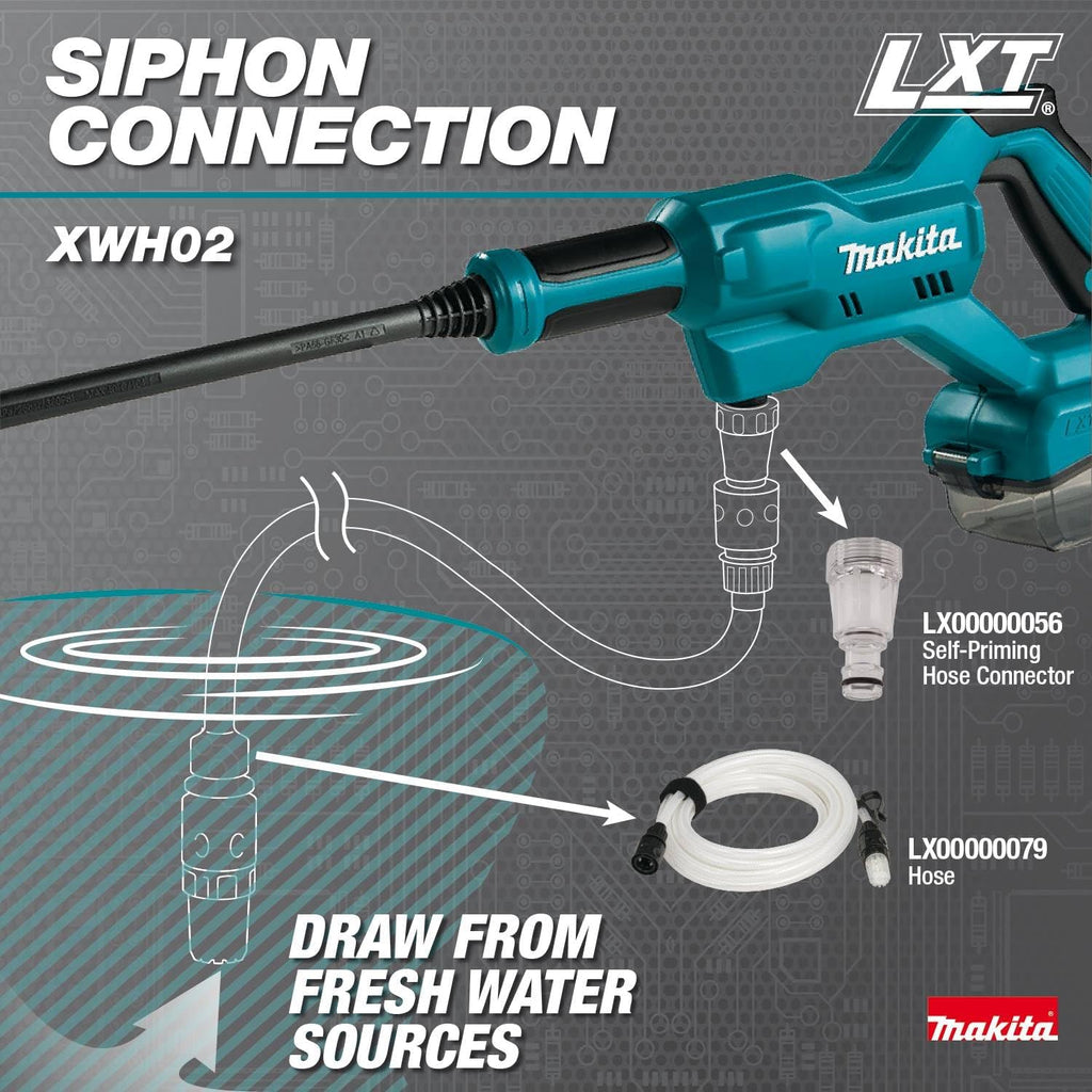 Makita XWH02Z 18V LXT® Cordless 320 PSI 0.7 GPM Power Cleaner, Tool Only