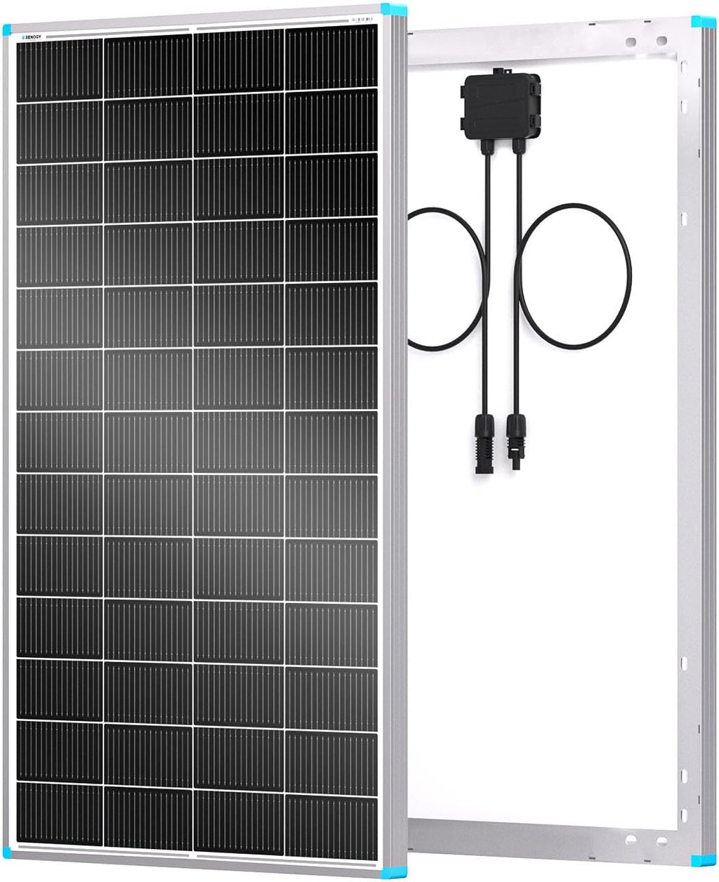 Renogy Solar Panel 200 Watt 25% High-Efficiency 16BB, 200W Solar Panel for 12V/24V Systems, N-Type Solar Panels for RV Marine Rooftop Farm Battery and Other Off-Grid Applications