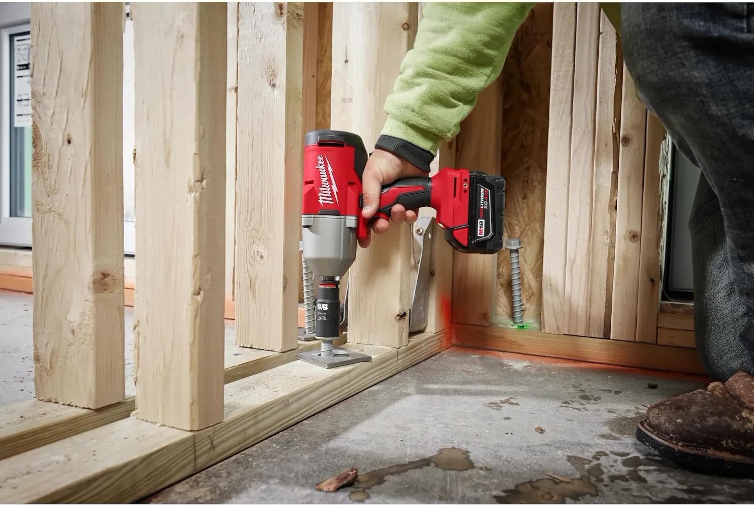 Milwaukee Electric - M18TRADE BRUSHLESS 1/2 HIGH Torque Impact WRENC