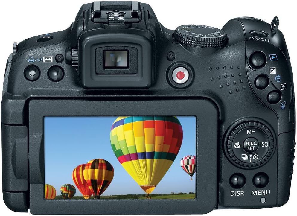 Canon PowerShot SX1IS 10 MP CMOS Digital Camera with 20x Wide Angle Optical Image Stabilized Zoom and 2.8-inch LCD