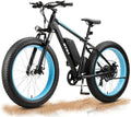 ZNH Fat Tire Electric Bikes for Adults,Peak 750W Motor Ebike,Up to 20Mph 50Miles,Adult Electric Bicycle with Peak 52V 13Ah Removable Battery,26' Electric Mountain Bike,7 Speed Front Suspension