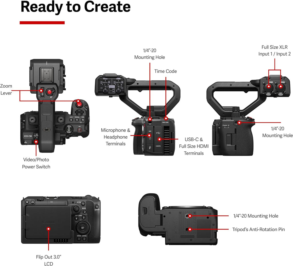 Canon EOS C50 Body