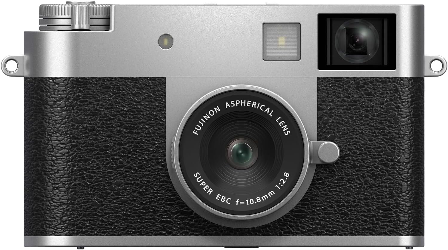 Fujifilm X Half Digital Camera (Silver) Bundle with 64GB SD Card + Rope Wrist Strap + Camera Pouch + More Advanced Accessories | Fuji X Half