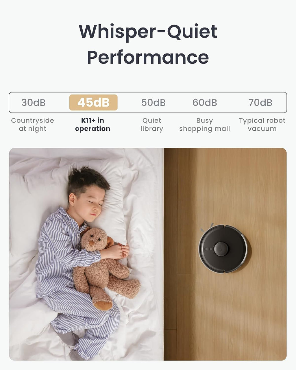 SwitchBot K11+ Robot Vacuum & Mop with Matter, 6000Pa Suction, 90-Day Hands-Free Self-Emptying, LDS Navigation, 3.6″ Ultra-Slim, Anti-Tangle for Pet Hair, Works with Alexa, Google Home, Apple Home