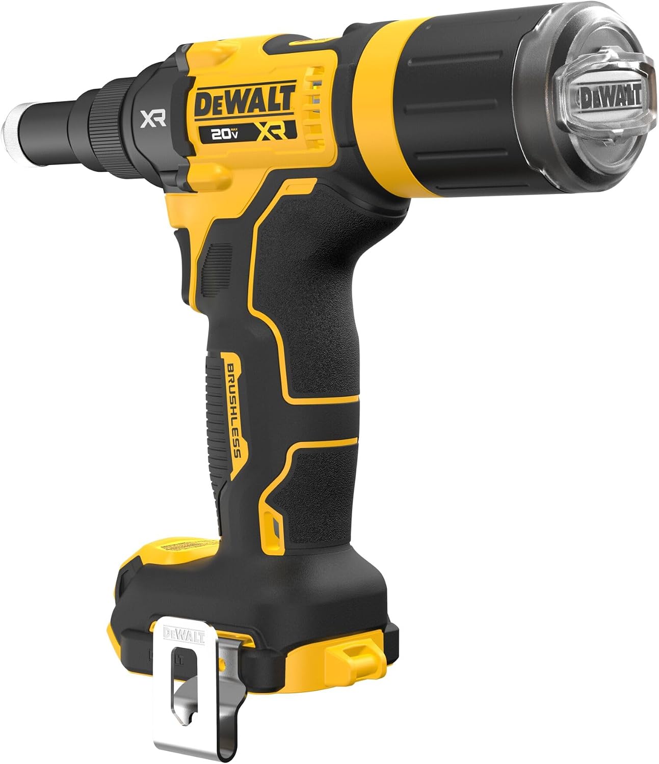 DEWALT 20V MAX XR Cordless Rivet Tool, 3/16', Bare Tool Only (DCF403B)