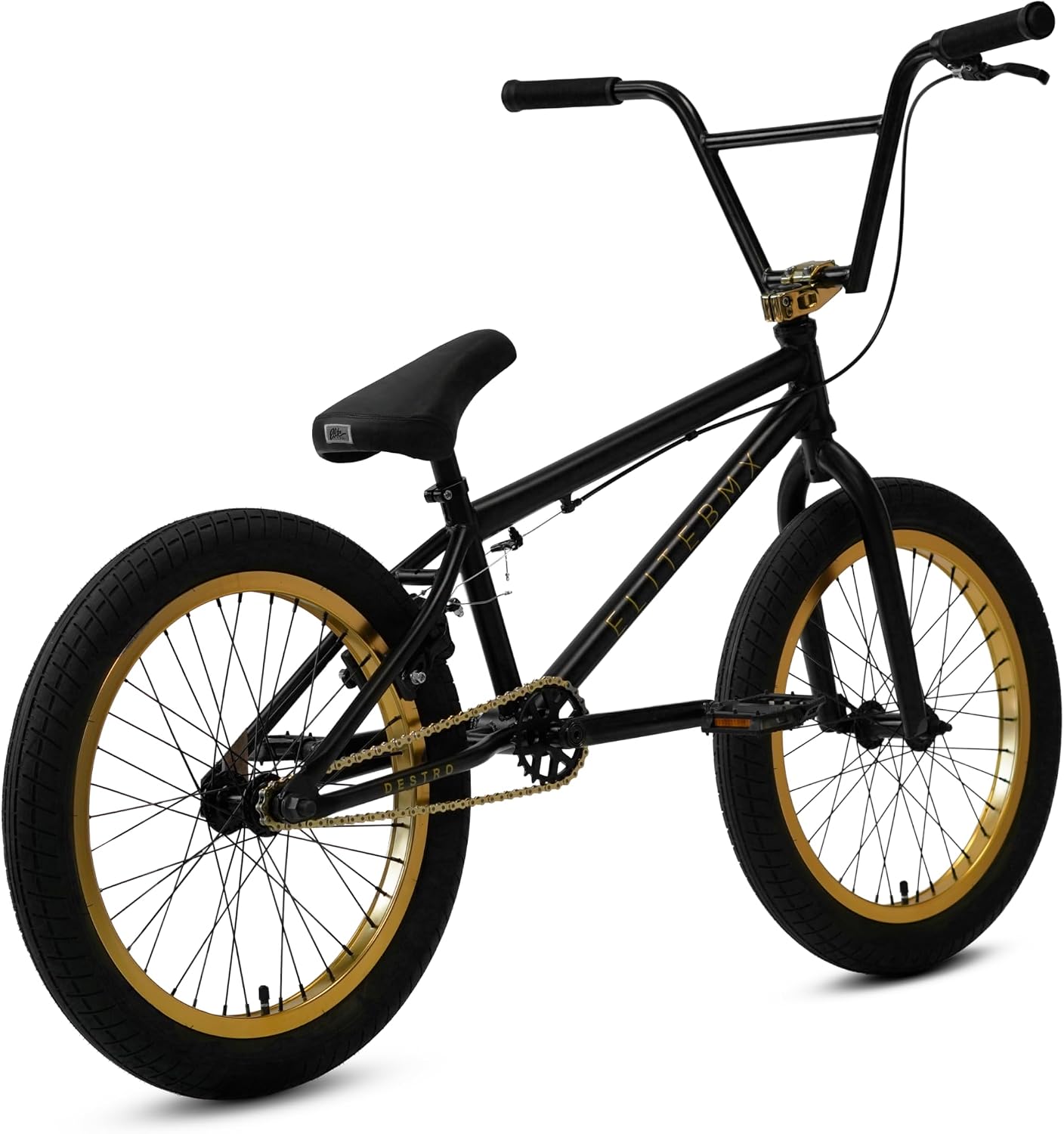 Elite BMX Bicycle 18', 20' & 26' BMX Bike for Teen Bike and Adult Bikes - Freestyle BMX Bike All Models Come with 3 Piece BMX Crankset