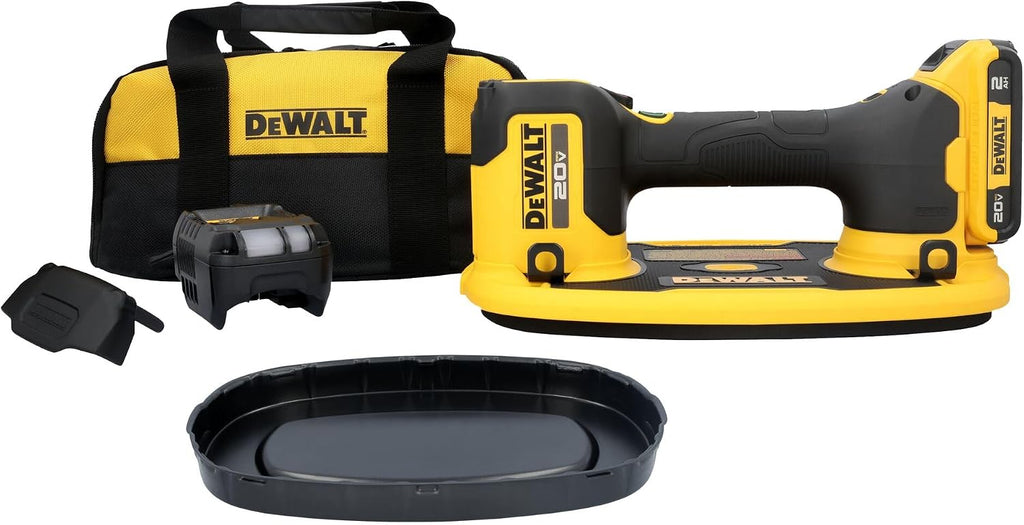 DEWALT 20V MAX Cordless GRABO Suction Lifter Kit with Battery and Charger Included, Lift-load Capacity of Up to 265 lbs. (DCE592D1)