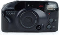 Canon Sure Shot Zoom-S 35mm Point and Shoot Film Camera SAF Canon with Zoom Lens 38-60mm. Built-in Flash and film rewinder as well as counter. (Renewed)