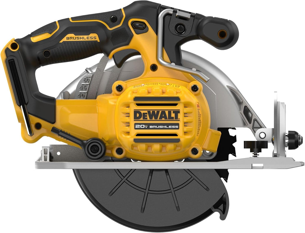 DEWALT 20V MAX* 6-1/2 in. Brushless Cordless Circular Saw, Tool Only (DCS565B)