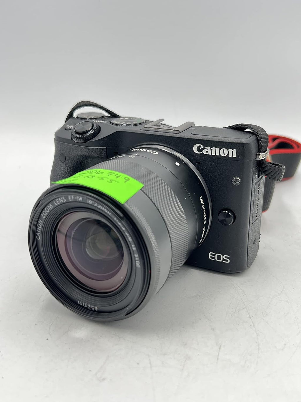 Canon EOS M3 Mirrorless Camera Kit with EF-M 18-55mm Image Stabilization (is) STM Lens - Wi-Fi Enabled (Black)