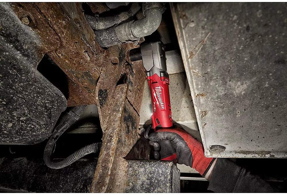 Milwaukee 2565-20 M12 FUEL Lithium-Ion 1/2 in. Cordless Right Angle Impact Wrench with Friction Ring (Tool Only)