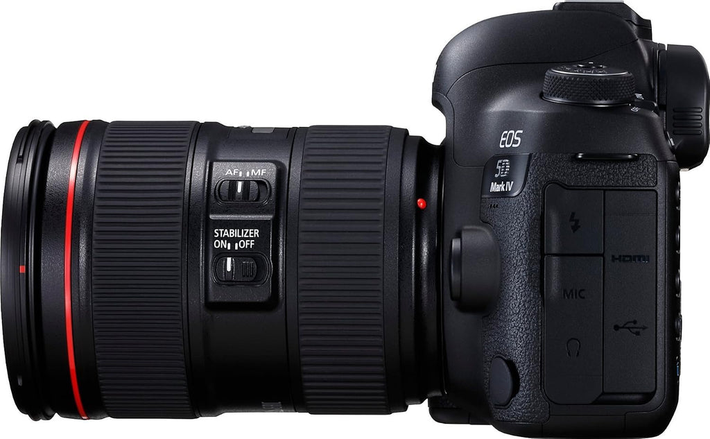 Canon EOS 5D Mark IV Full Frame Digital SLR Camera with EF 24-105mm f/4L IS II USM Lens Kit (Renewed)