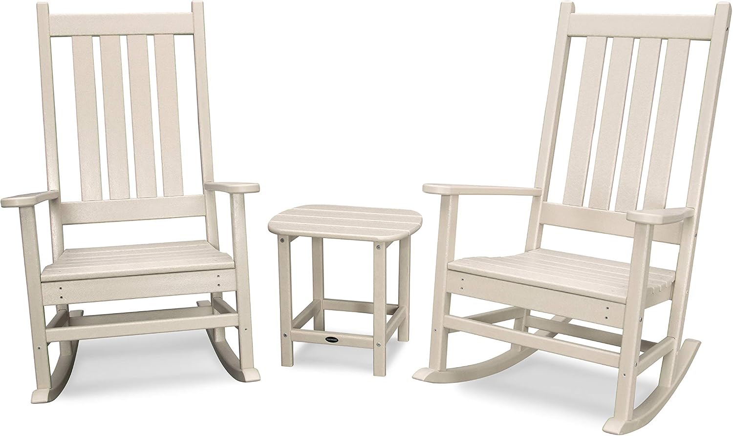 POLYWOOD Vineyard 3-Piece Rocking Set (Sand)
