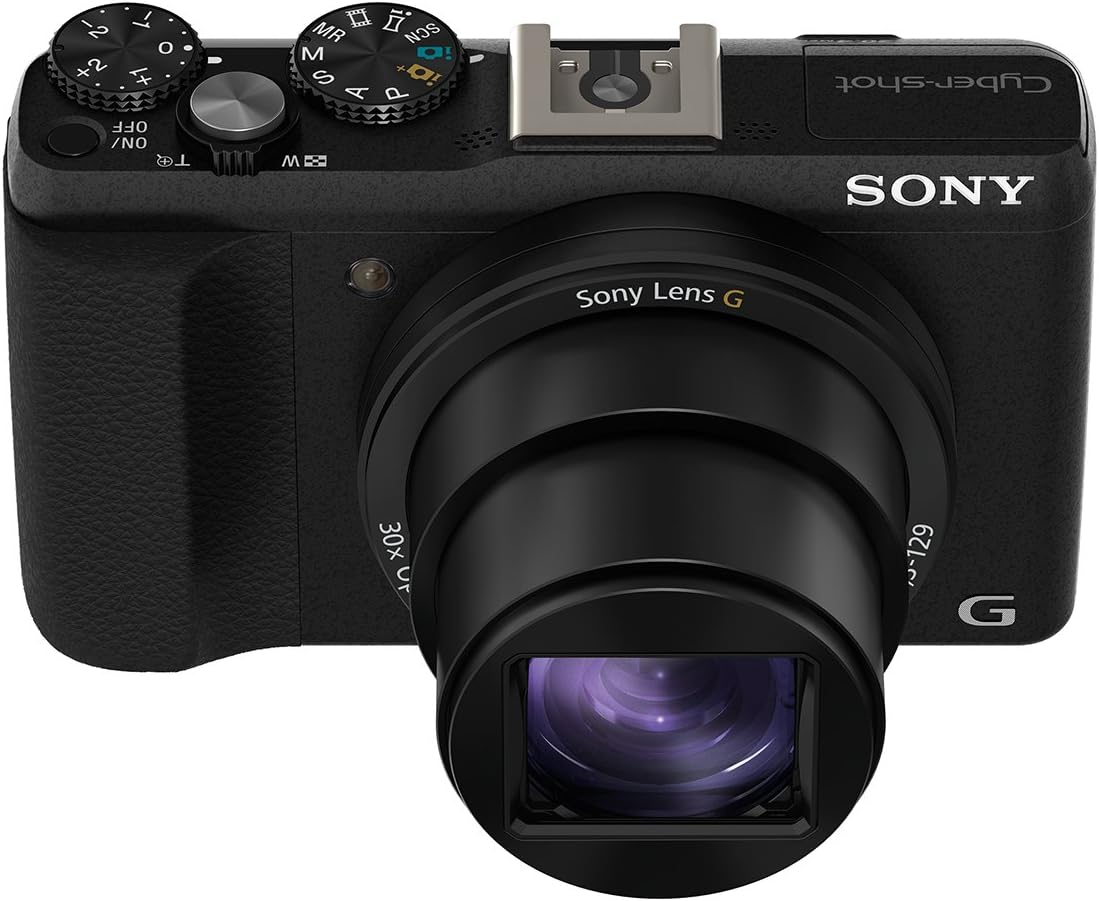 SONY DSC-HX60V Digital Still Camera Cyber-shot, Black - International Version (No Warranty)