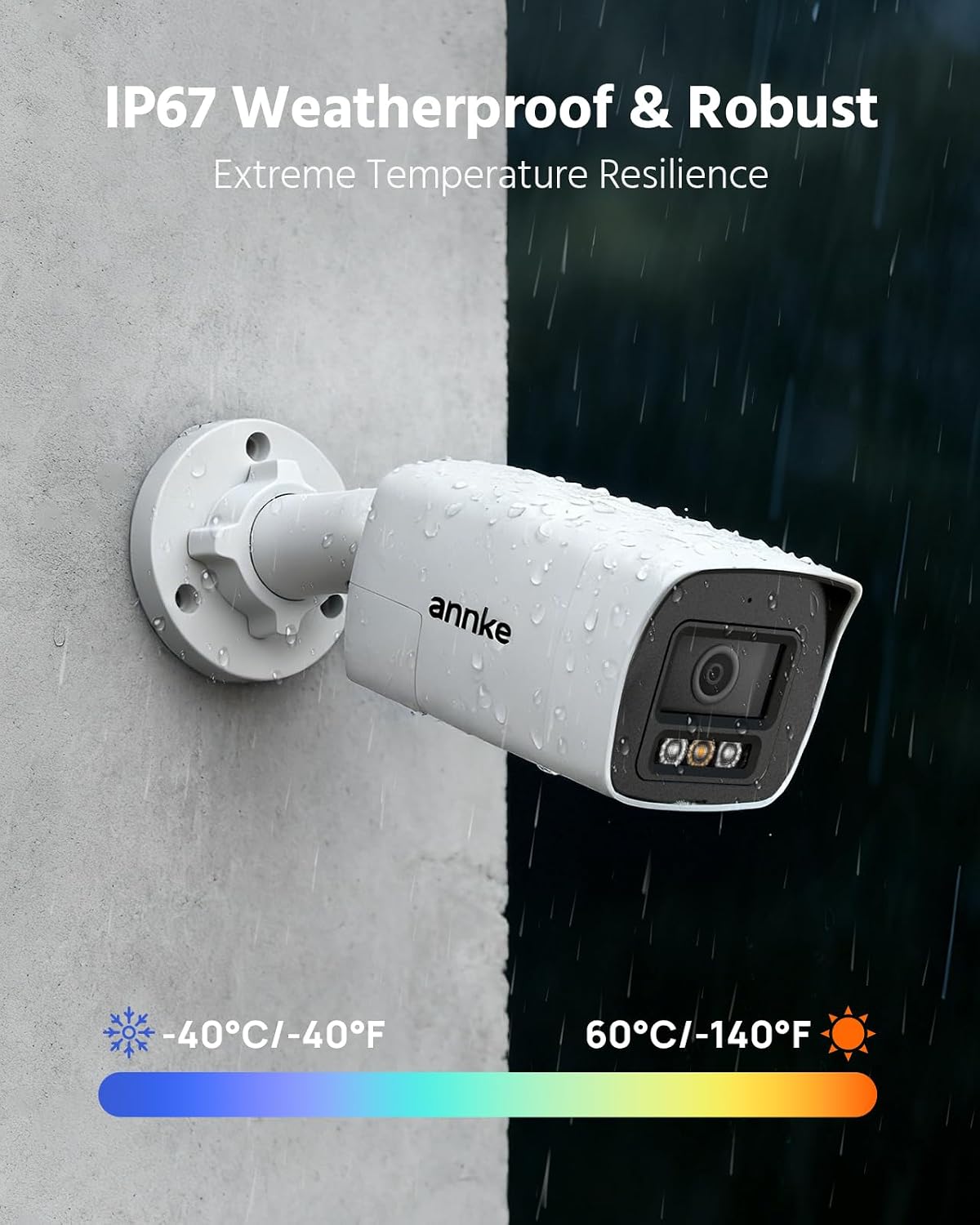 ANNKE 3K Two-Way Audio Security Camera System, 8CH 3K Lite H.265+ DVR with AI Human/Vehicle Detection, 4X 5MP/3K CCTV Wired Cams with Color Night Vision, 1TB HDD for Home Surveillance 24/7 Recording