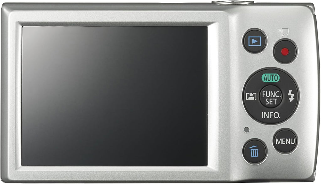 Canon PowerShot ELPH 180 Digital Camera w/Image Stabilization and Smart AUTO Mode (Silver) (Renewed)