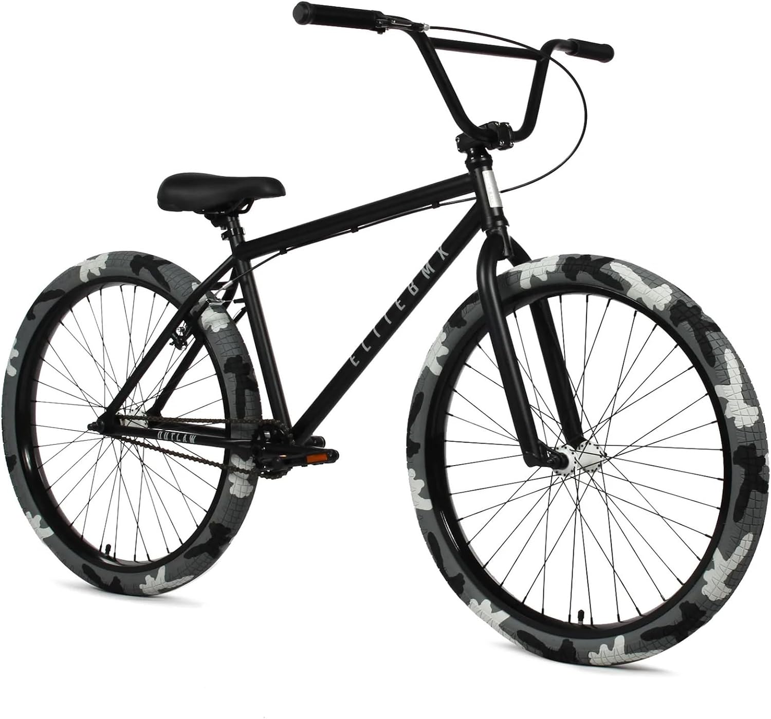 Elite BMX Bicycle 18', 20' & 26' BMX Bike for Teen Bike and Adult Bikes - Freestyle BMX Bike All Models Come with 3 Piece BMX Crankset