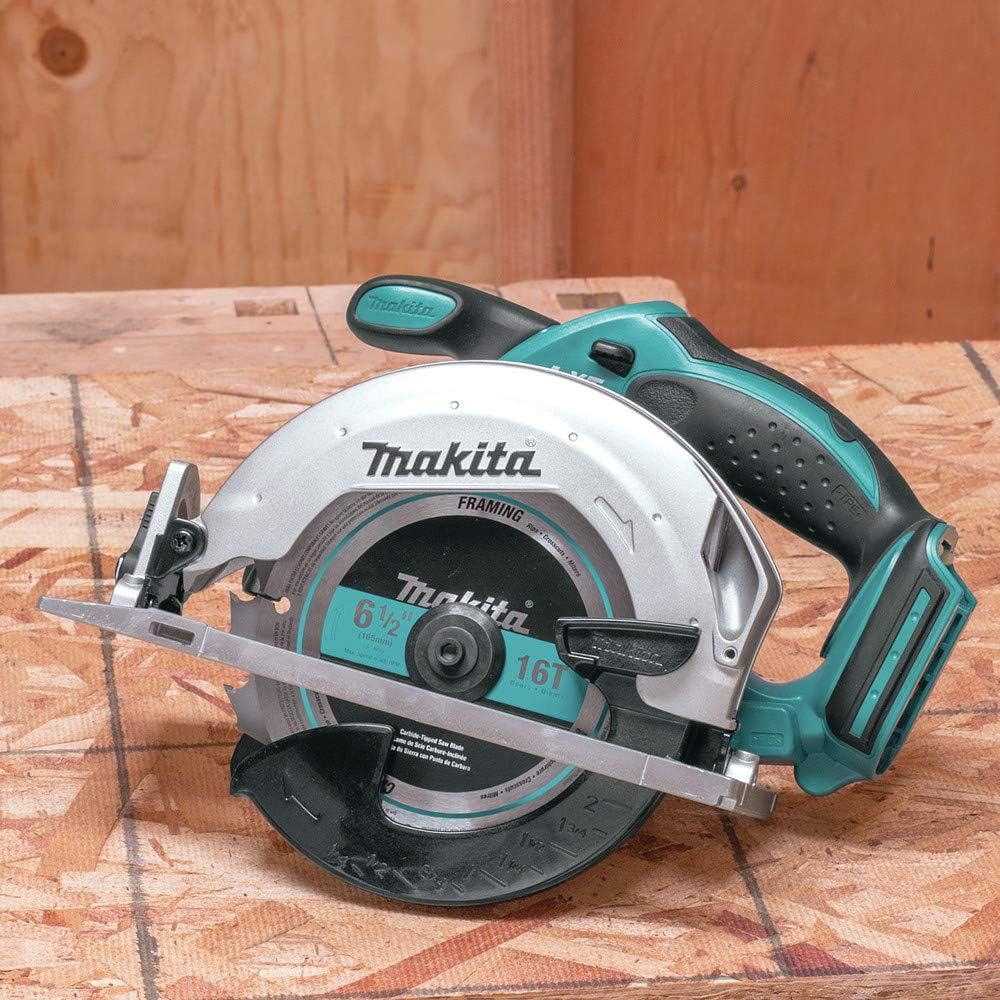 Makita XSS02Z 18V LXT Lithium-Ion Cordless 6-1/2' Circular Saw, Tool Only