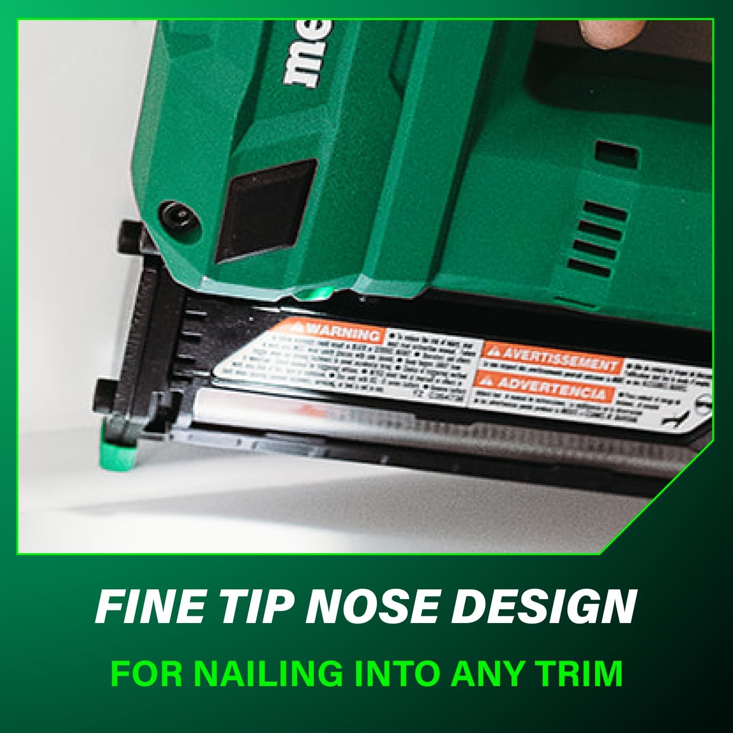Metabo HPT 18V MultiVolt Cordless Compact Pin Nailer Kit, 23 Gauge Nailer with Power Tool 2.0Ah Lithium Ion Battery, Drives 5/8' to 1-3/8' Headless Pin Nails, 5-Year Warranty, NP1835DA