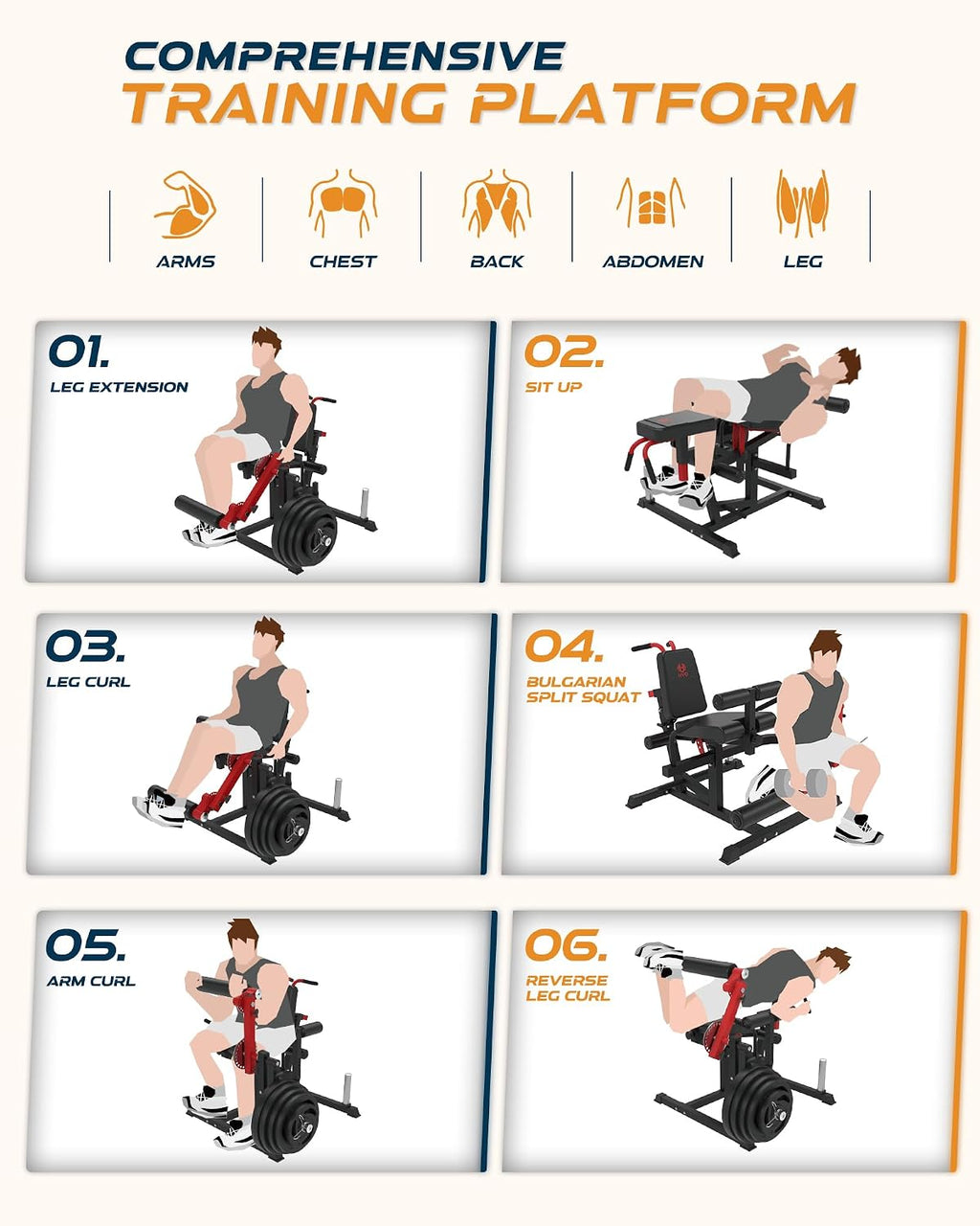HVO Leg Curl Machine Extension - Leg Extension and Curl Machine Workout for Home Gym Use Leg Extension Machine Fitness Equipment Commercial Grade Seated Lying Hamstring Curl Machine