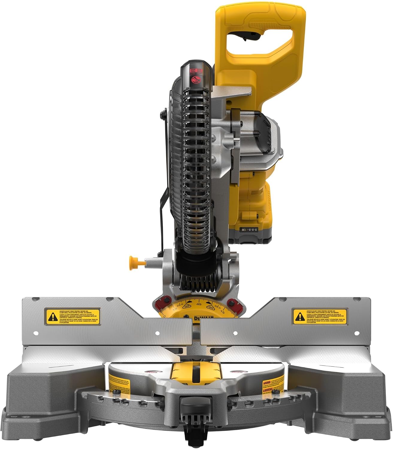 DEWALT 20V MAX XR 10 in. Double Bevel Fixed Miter Saw Kit (DCS714WW1)