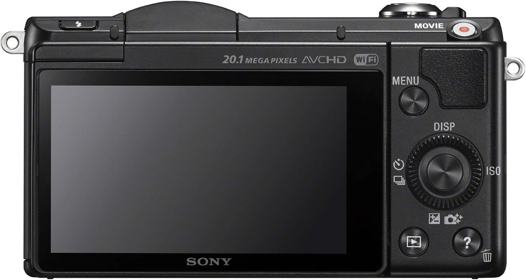 Sony Alpha a5000 Mirrorless Digital Camera with 16-50mm OSS Lens (Black) (Renewed)