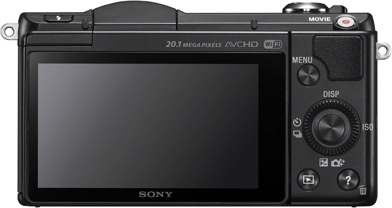 Sony Alpha a5000 Mirrorless Digital Camera with 16-50mm OSS Lens (Black) (Renewed)