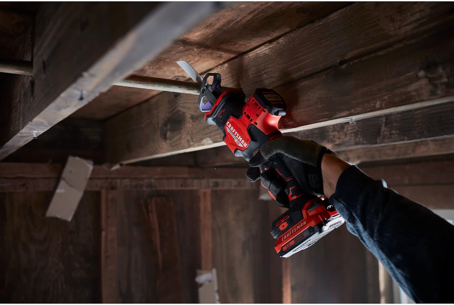 CRAFTSMAN V20 Cordless Reciprocating Saw, 2,800 SPM, Bare Tool Only (CMCS340B)