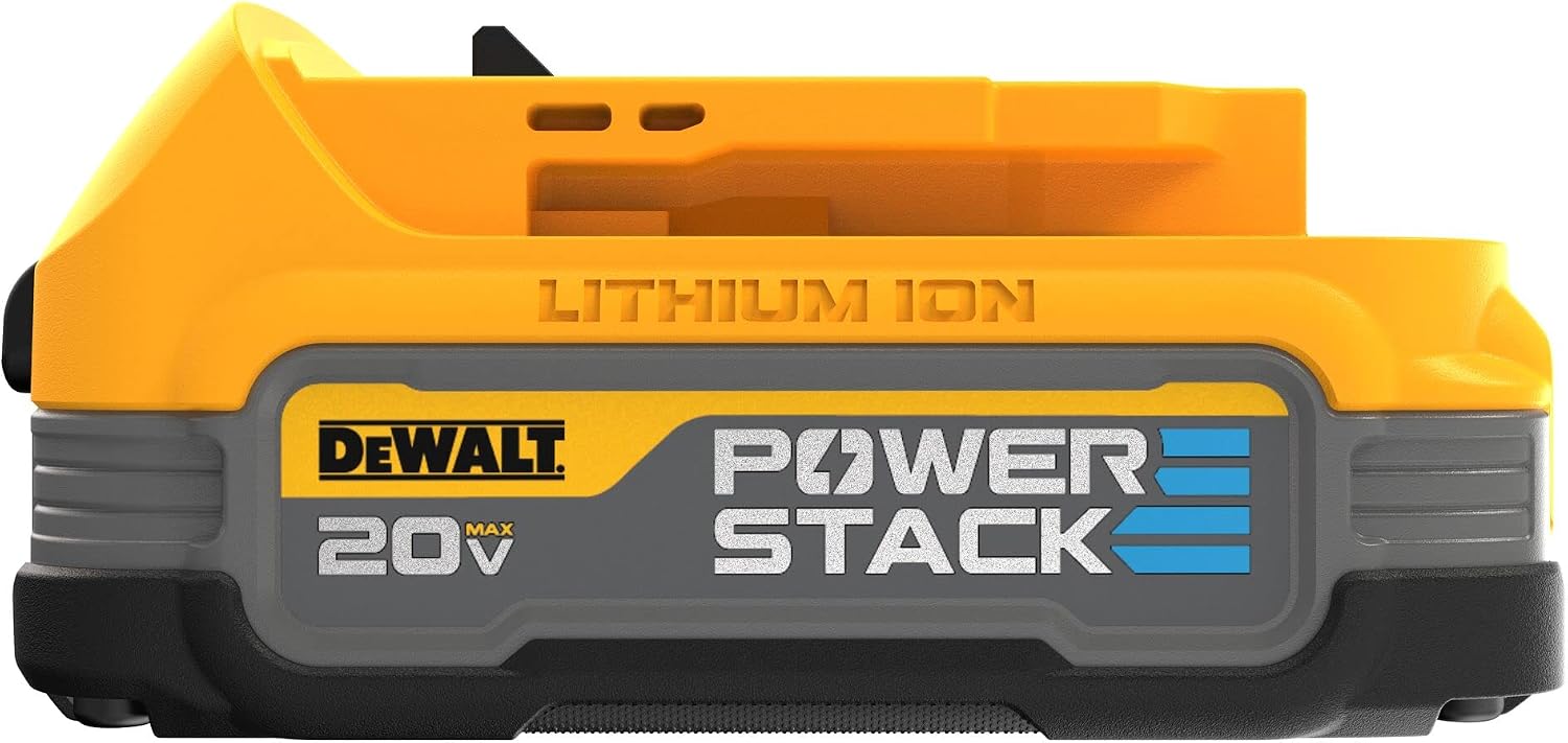 DEWALT 20V MAX POWERSTACK Lithium Ion Battery 2 Pack (DCBP034-2)