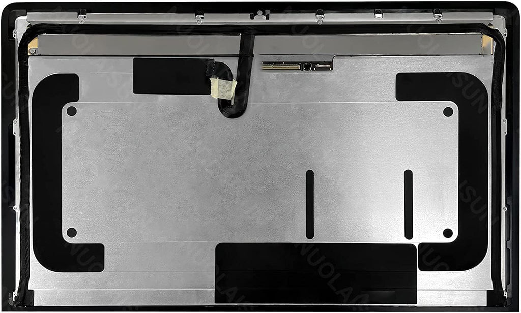 LCD Replacement LM215UH1(SD)(A1) SDA1 SD A1 for iMac A1418 Late 2015 Year EMC 2833 4K Retina 21.5' Screen Display Panel + Front Glass Cover with Adhesive(Max Resolution 4096x2304)