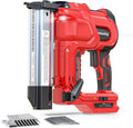 MtiolHig Cordless 2' Brad Nailer Compatible with Milwaukee Battery(No Battery), 2-in-1 Electric Nail Gun/Staple Gun, 18 Gauge Nail Gun Battery Powered with 1000 Nails for Wood Carpentry, 7.2LB